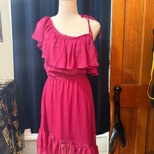 Kohl's One Shoulder Pink Dress